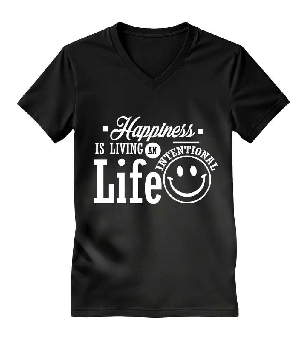 Happiness Is Living Life T Shirt