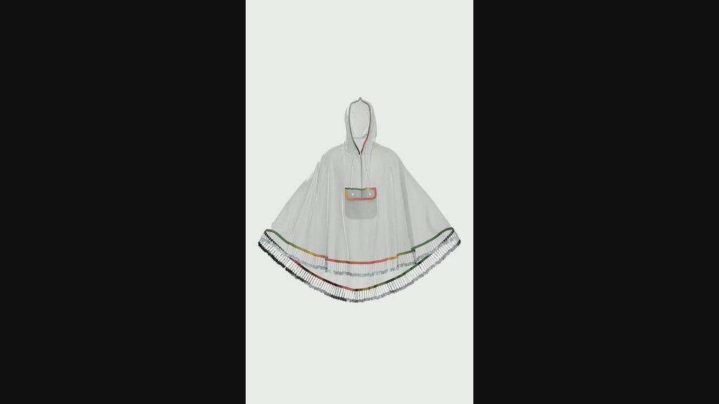 EVA Women's Rain Cape Raincoat